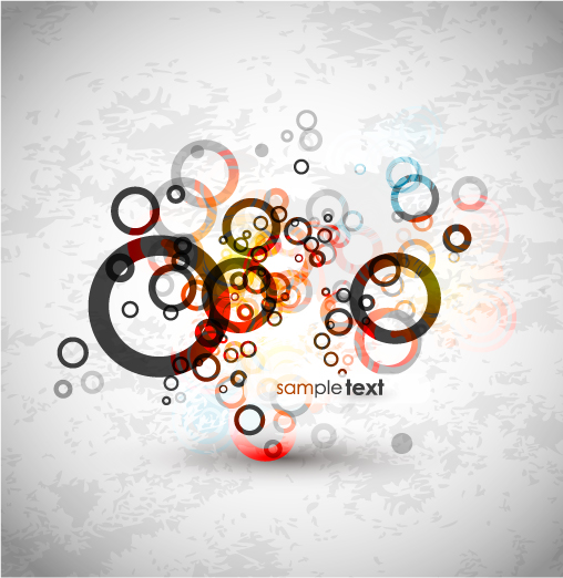 free vector Symphony circle background vector
